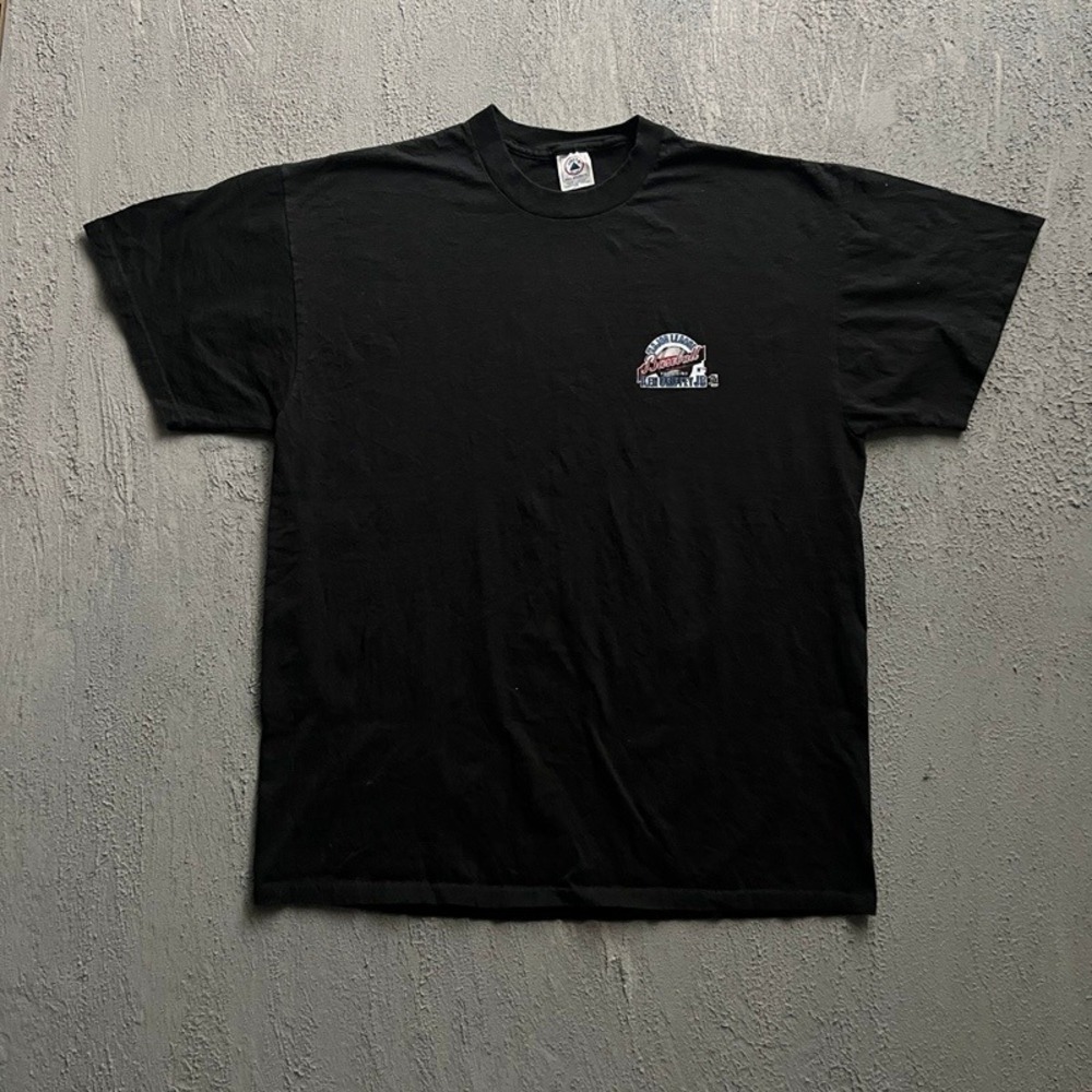 Vintage Ken Griffey Jr N64 Sports Shirt XL Black 1990s Nintendo Baseball